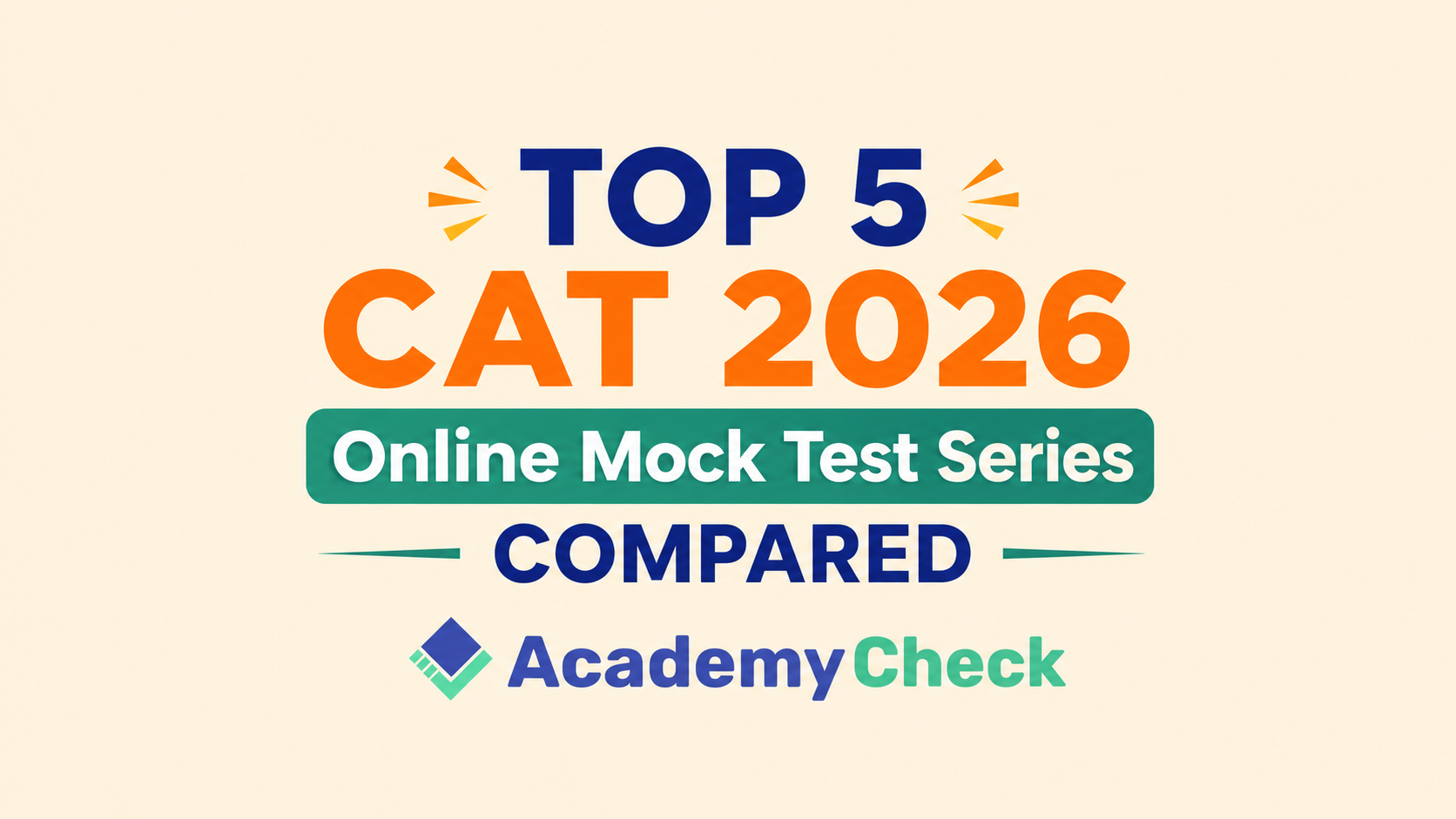 Best 5 CAT 2026 Mock Test Series in India – Fees, Features & Complete Comparison